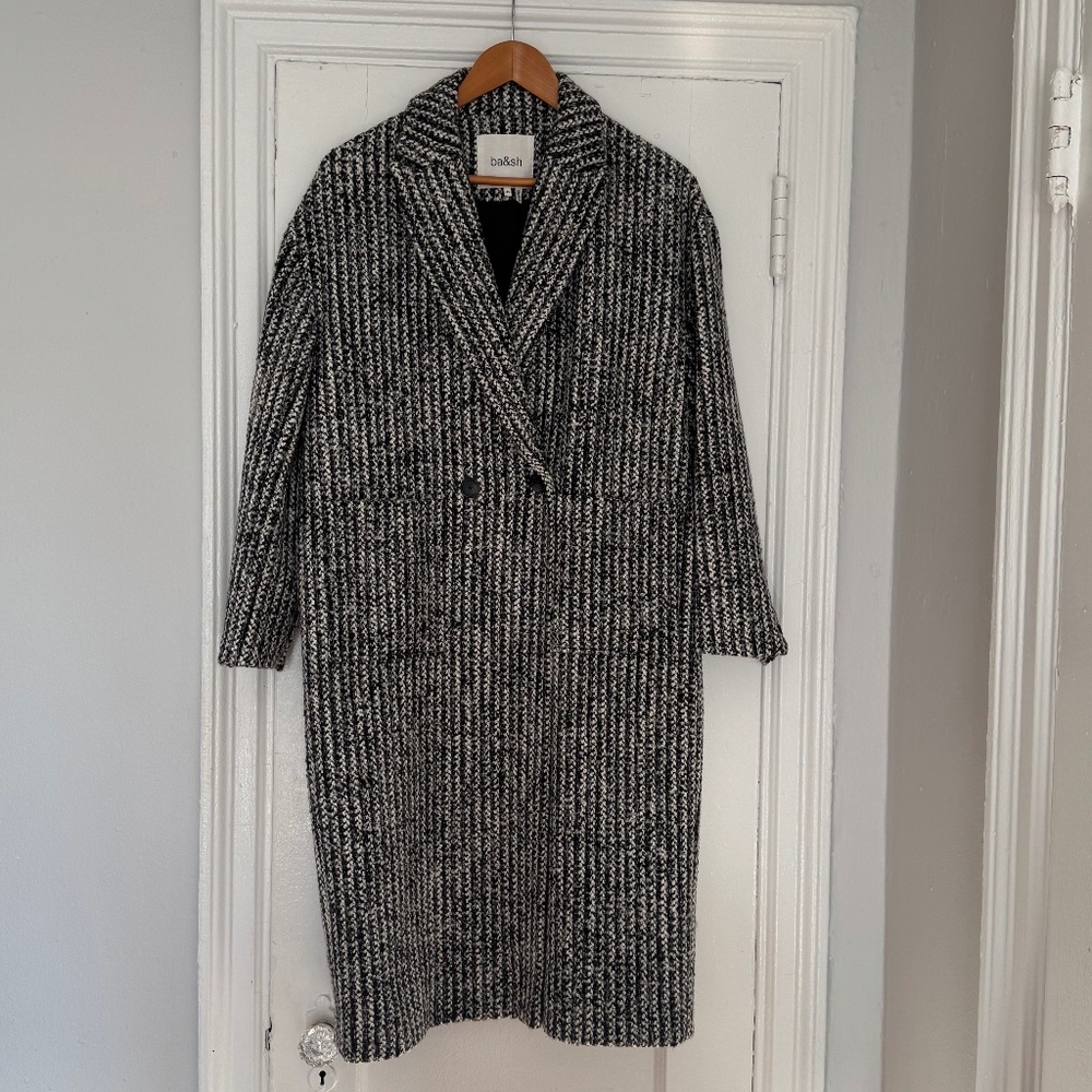 Ba&sh Tweed Lady Coat